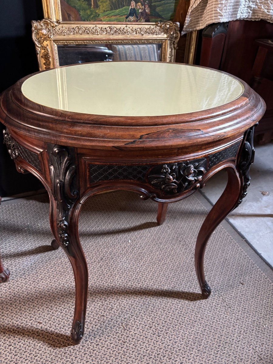 Louis XV Style Pedestal Table