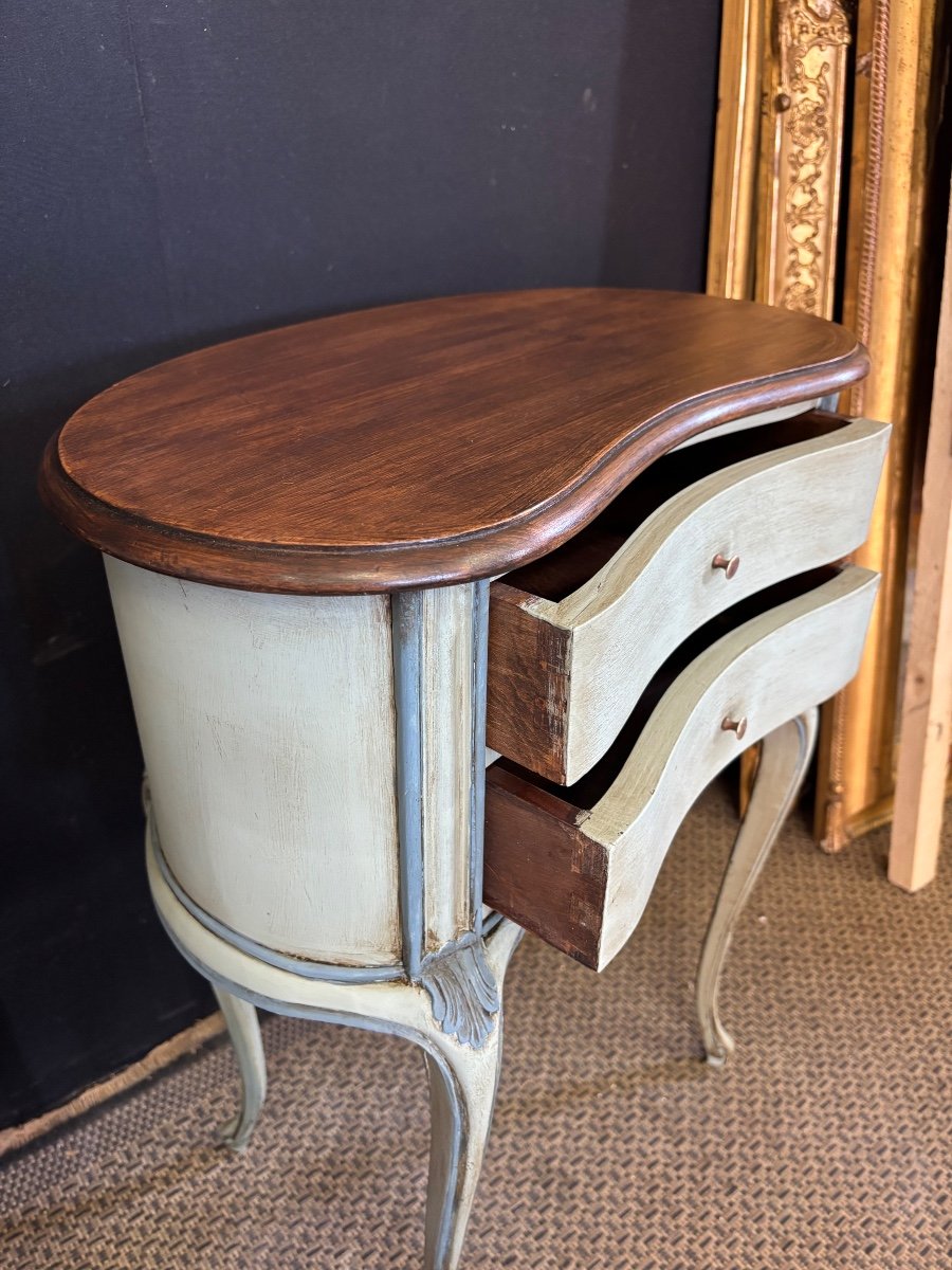 Pair Of Louis XV Style Bedside Tables -photo-3