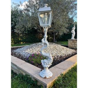 Lampadaire De Jardin En Fonte 