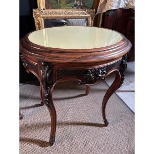 Louis XV Style Pedestal Table