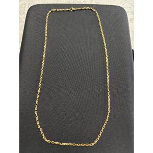 18 Carat Gold Forçat Mesh Chain