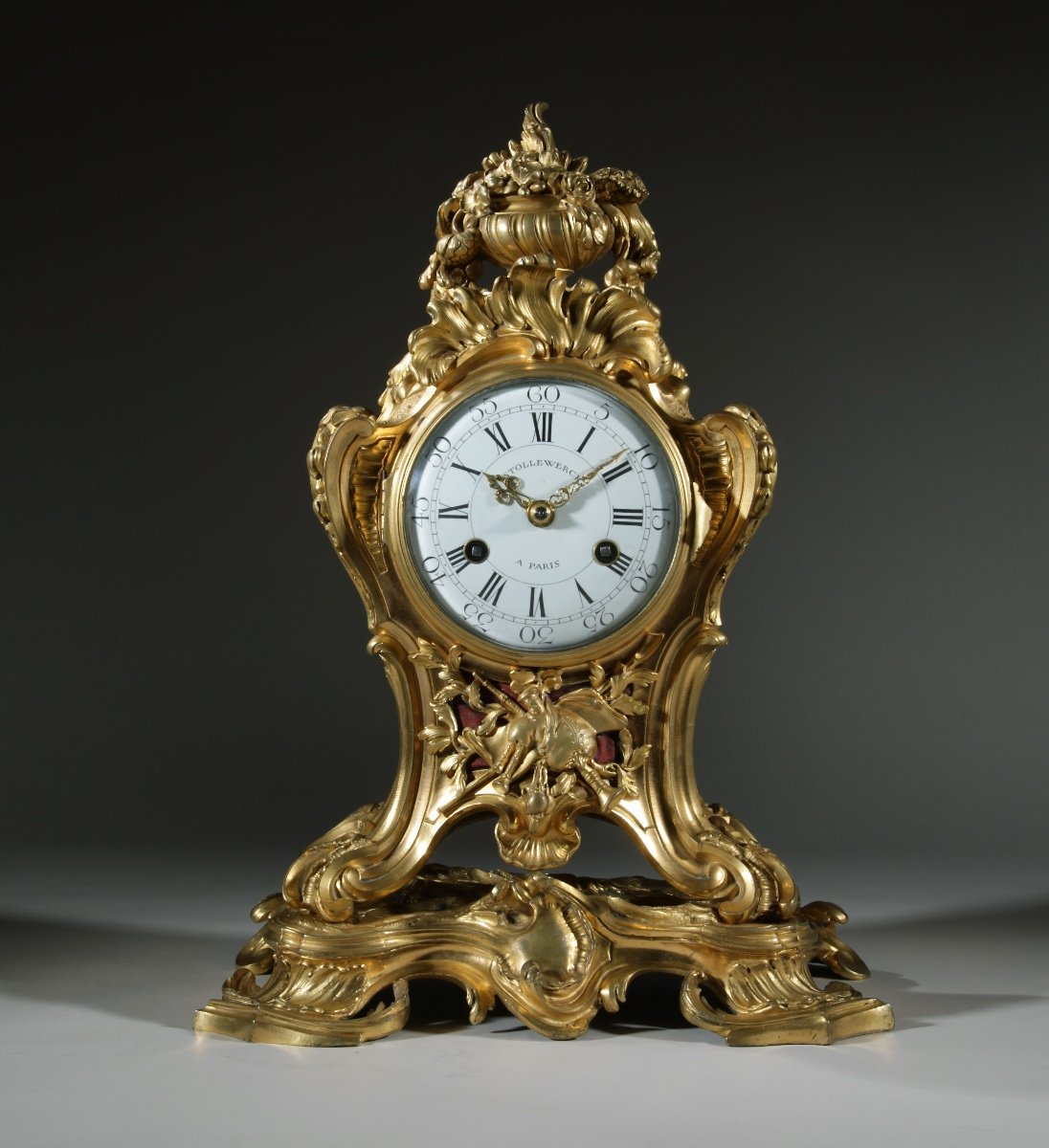 St. Germain Very Elegant And Important French Louis Quinze Clock, Circa 1750-photo-2