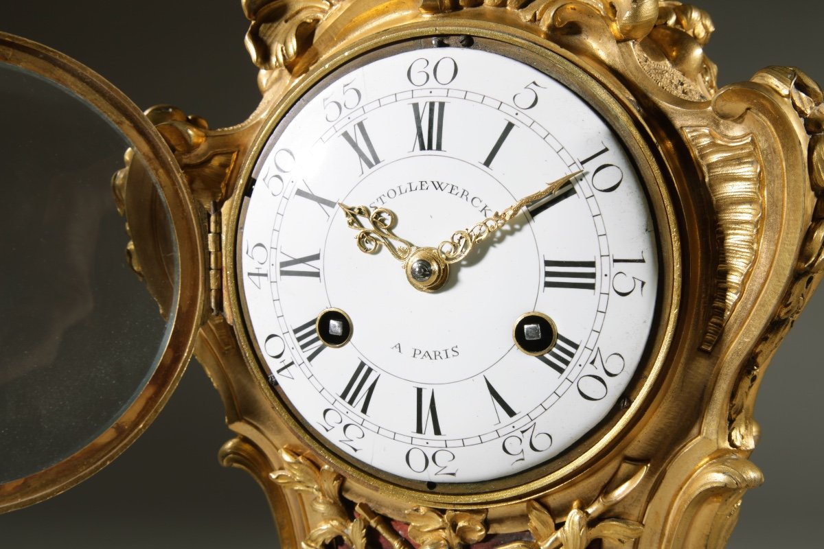 St. Germain Very Elegant And Important French Louis Quinze Clock, Circa 1750-photo-1