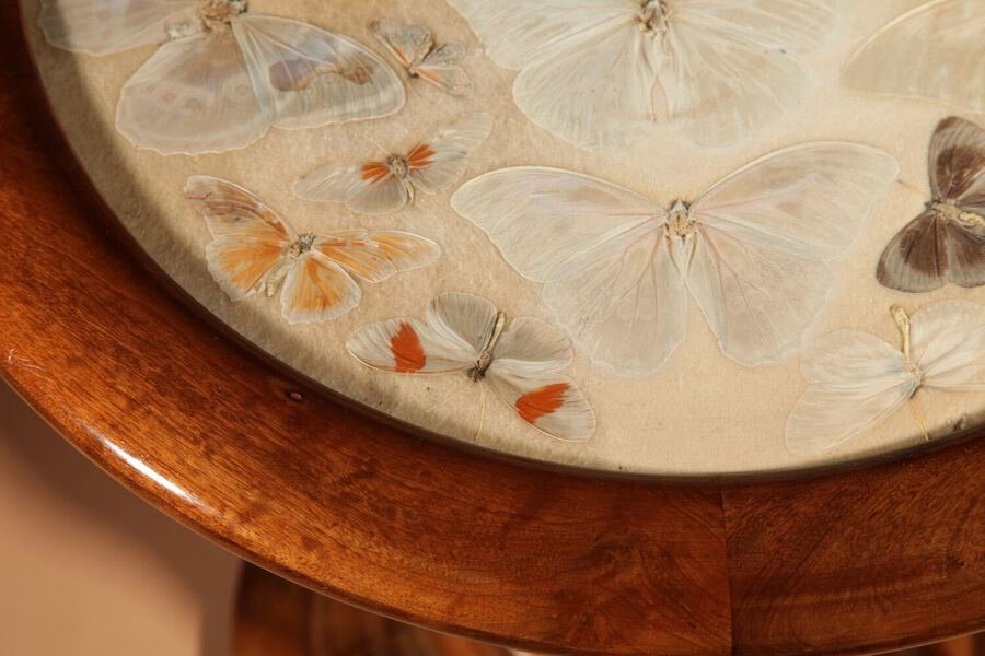  A Brazilian Butterfly Table, Circa 1900-20-photo-4