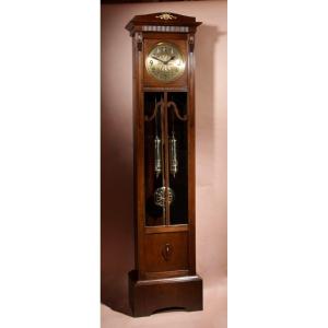 Horloge Longue Caisse Art Nouveau/art Déco En Chêne Kienzle Vers 1920.