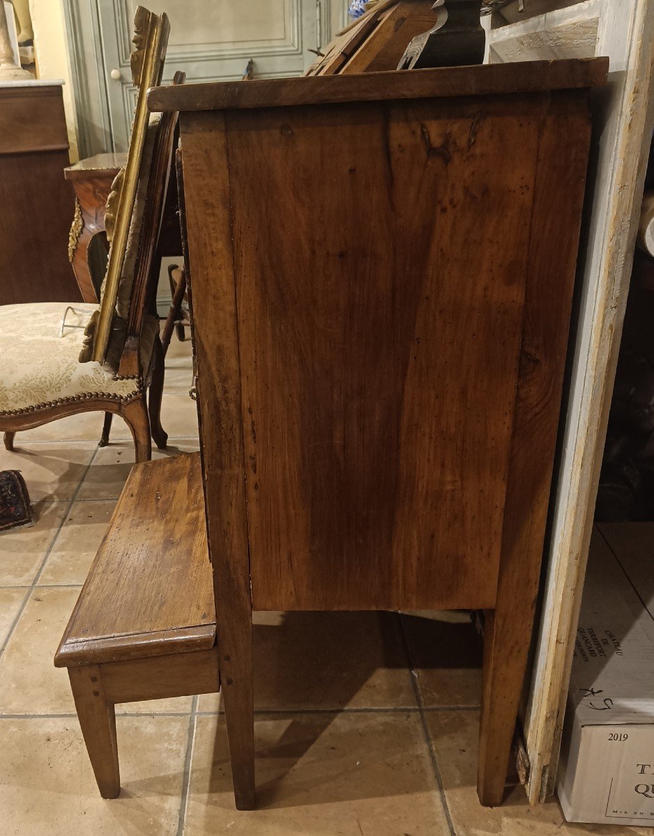 Rare Late 19th Community Furniture In Walnut-photo-4