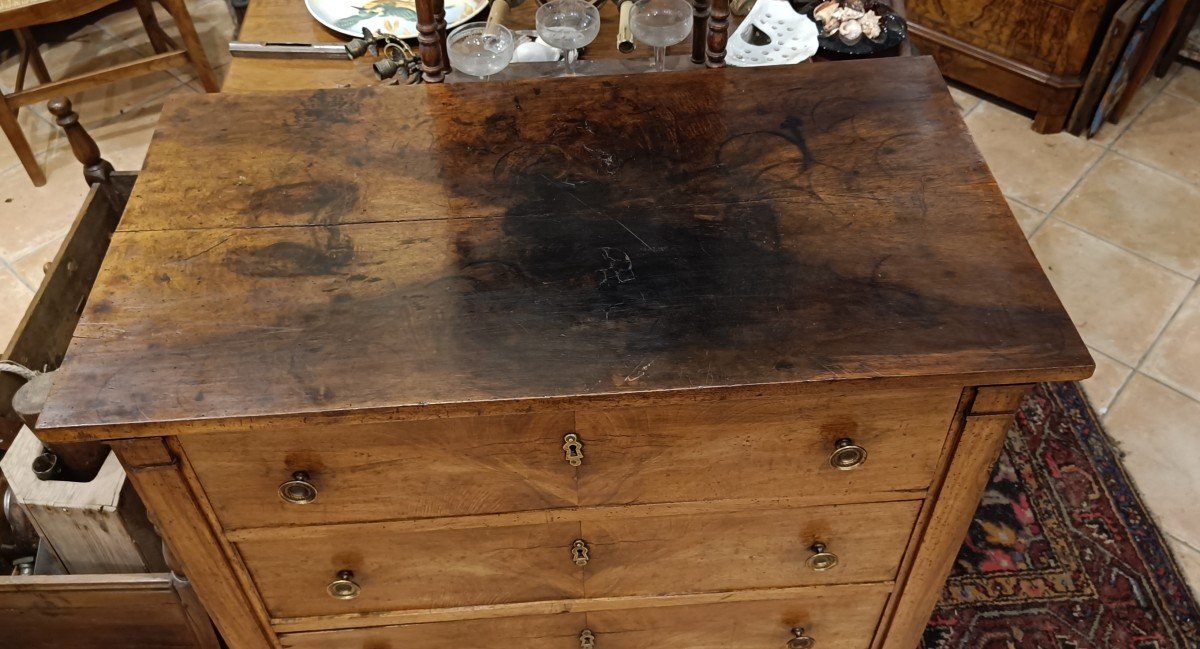 Small Restoration Chest In Walnut -photo-1