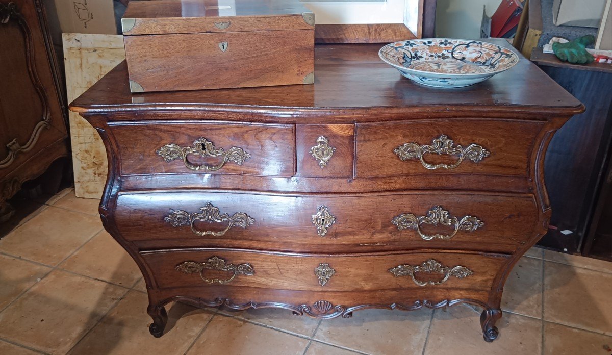 Port De La Saintonge Chest Of Drawers In Walnut