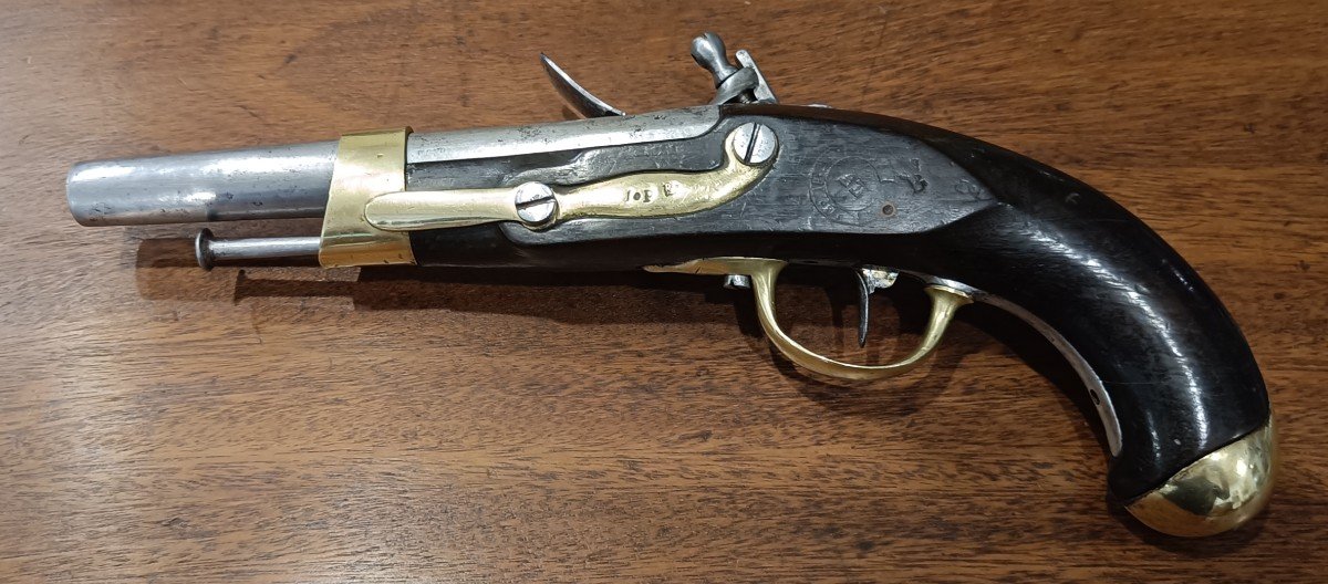 Regulation Pistol Model Year XIII From The Imperial Manufacture Of Charleville-photo-2