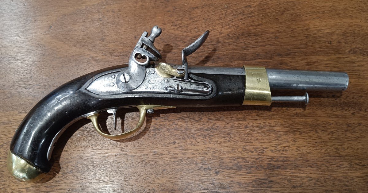 Pistolet Réglementaire Modèle An XIII De La Manufacture Impériale De Charleville