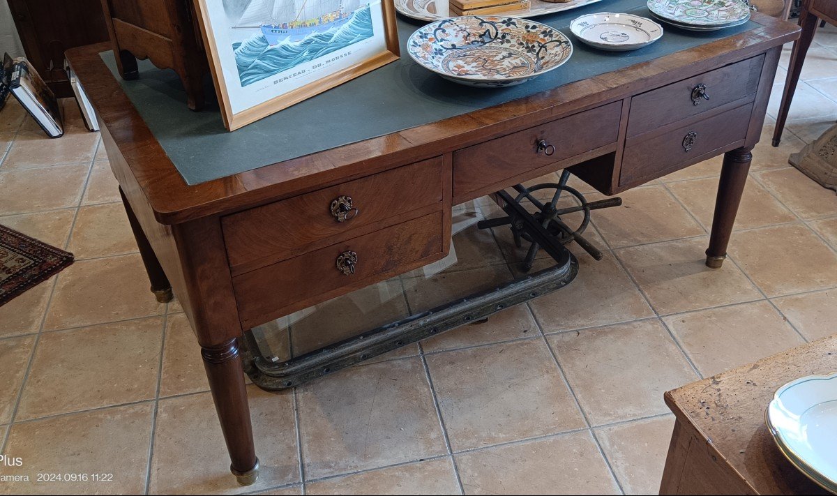 Very Large Restoration Mahogany Desk