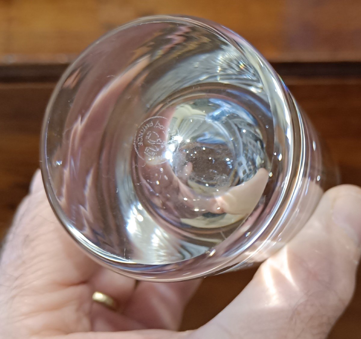 Lot De 16 Verres En Cristal De Baccarat, Modèle Tir Bar-photo-2