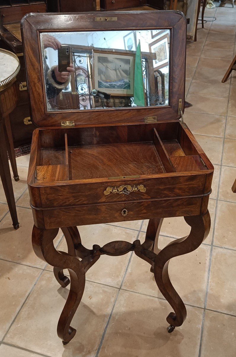 Mahogany Restoration Writing Desk-photo-2