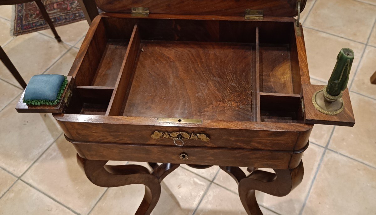 Mahogany Restoration Writing Desk-photo-3