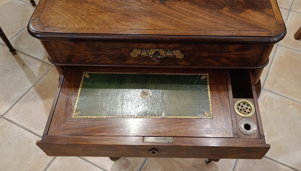 Mahogany Restoration Writing Desk-photo-4