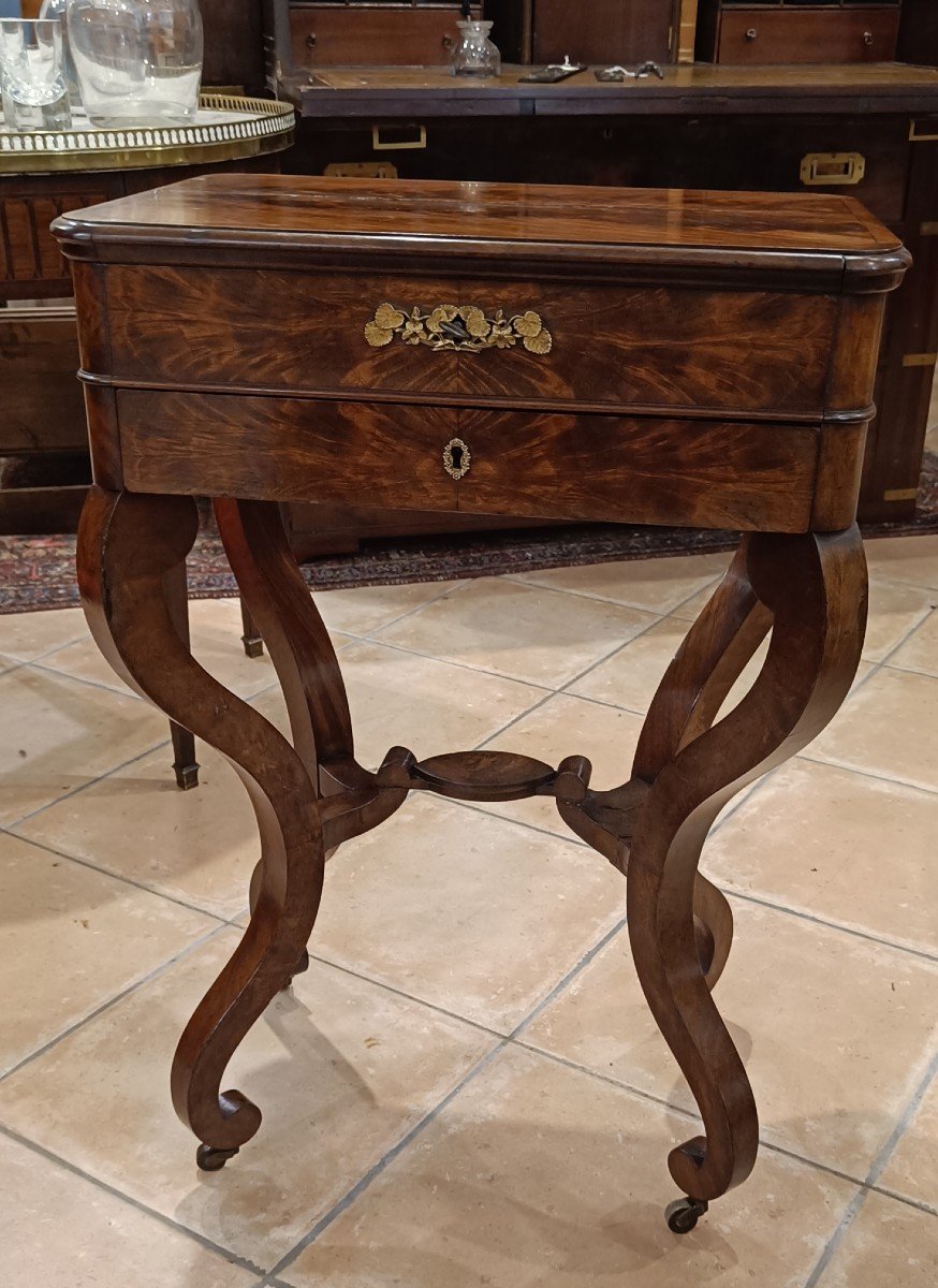 Mahogany Restoration Writing Desk-photo-2