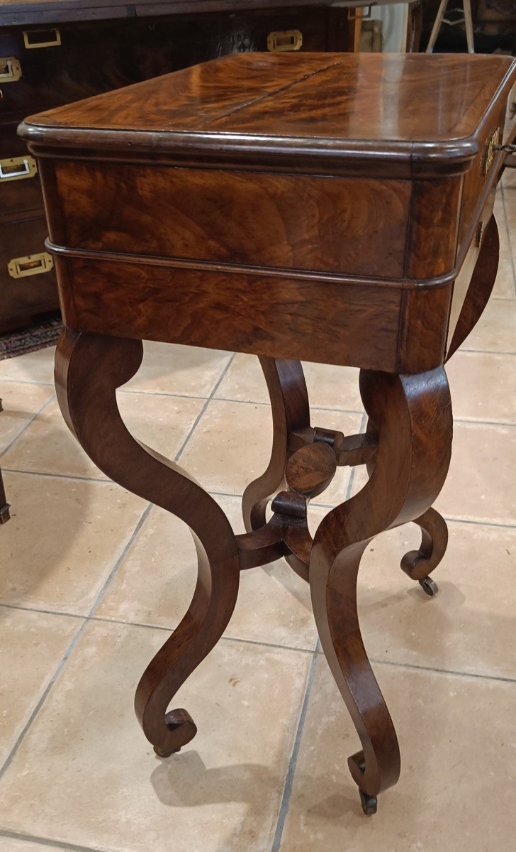 Mahogany Restoration Writing Desk-photo-3