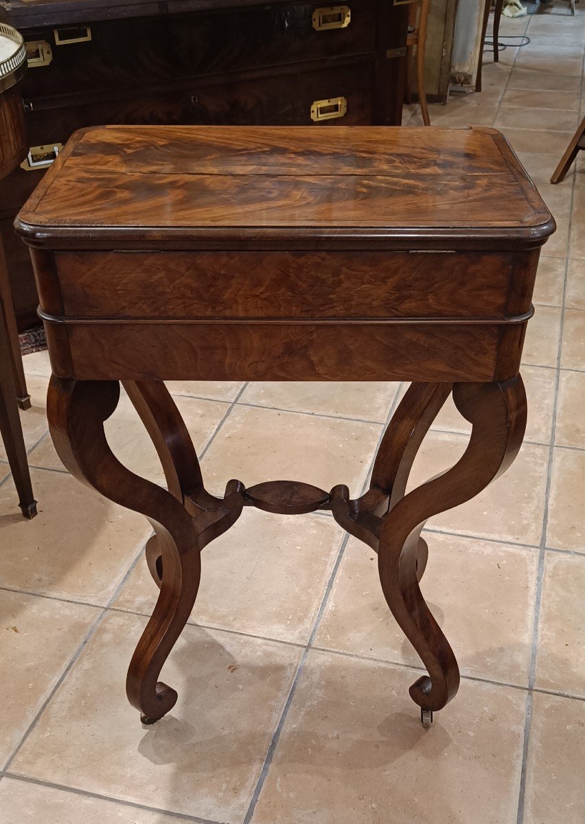 Mahogany Restoration Writing Desk-photo-4