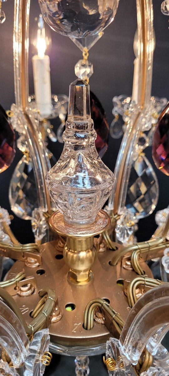Maria-therese Chandelier Restored To 16 Light Points.-photo-1