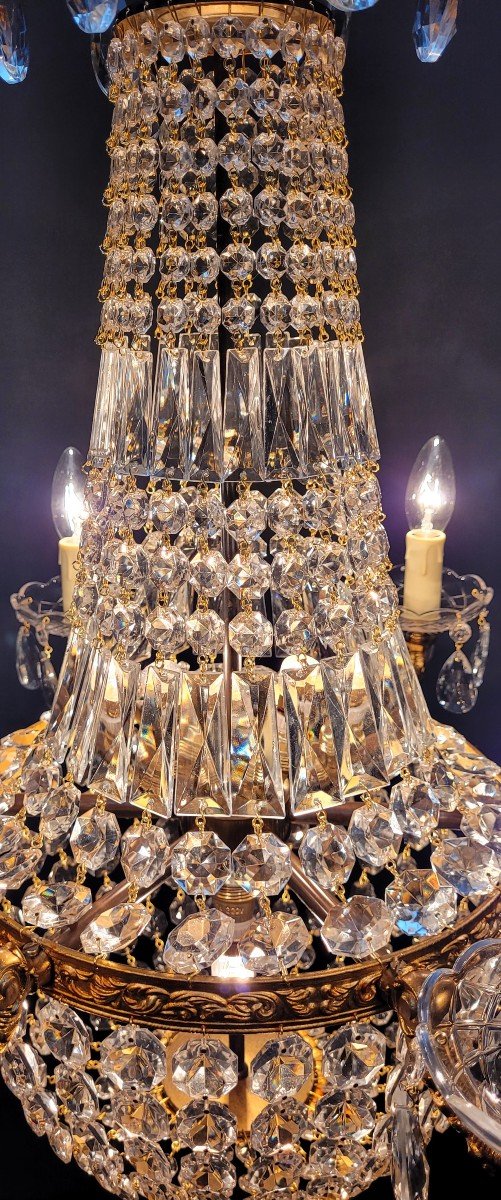 Pocket Chandelier With 10 Light Points.-photo-3