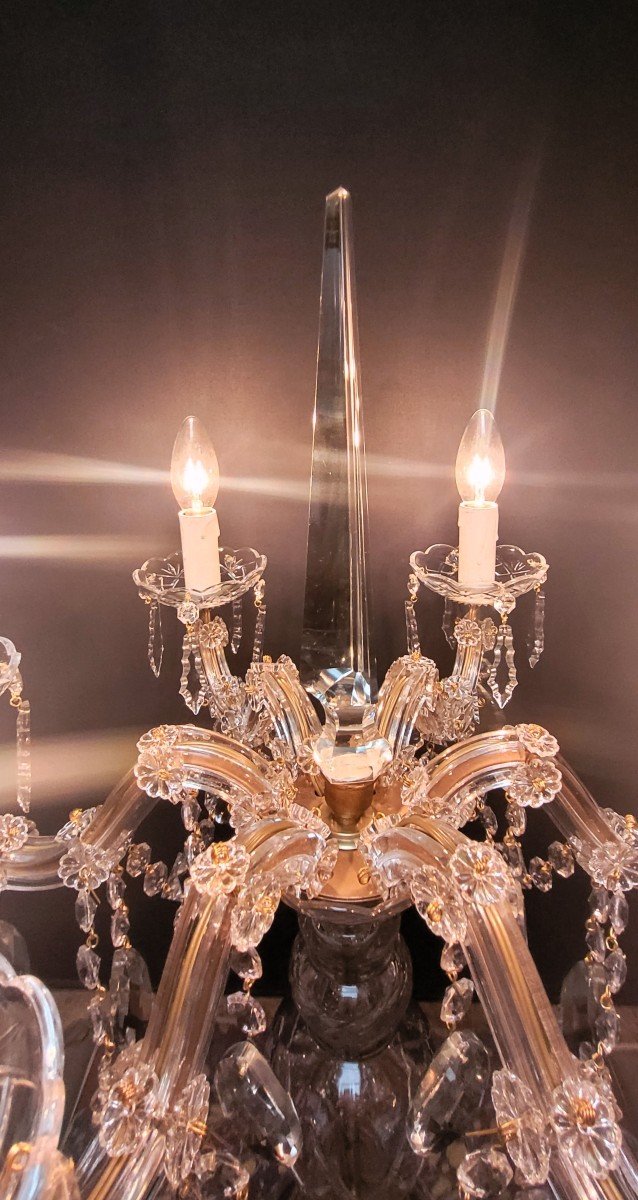 Maria-theresia Candlestick With 6 Light Points.-photo-2