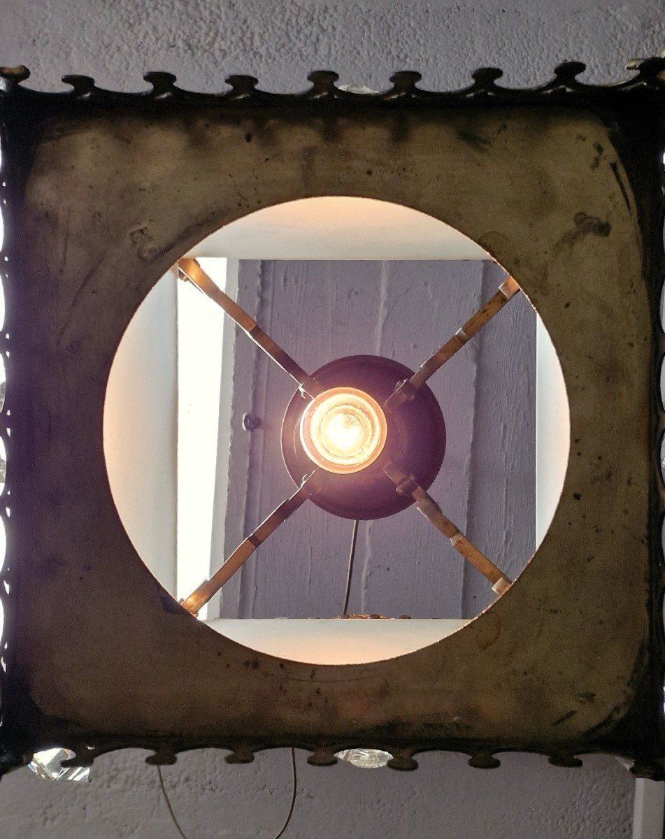 Bronze Lantern With 1 Light Point-photo-7