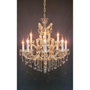 Maria-theresia Chandelier With 12 Light Points.