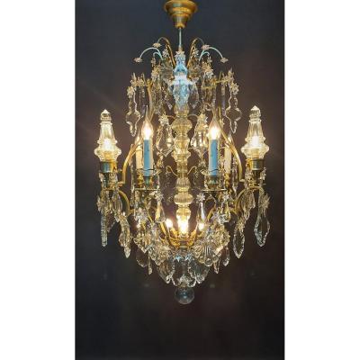 Fantastic French Chandelier With 12 Light Points