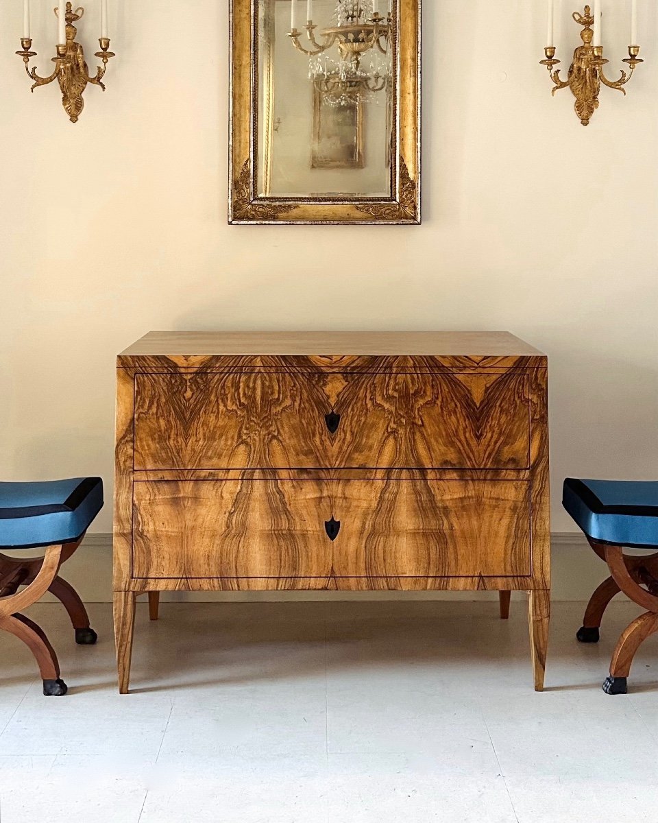 Early  German Biedermeier Commode-photo-2