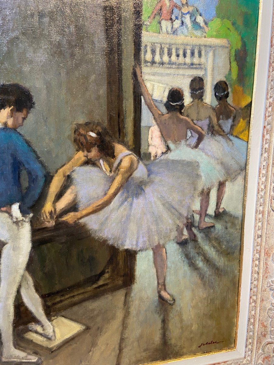 Jodelet Charles Emmanuel (1883 Augerans - 1973 Paris) Signee  "spectacle De Ballet"-photo-4