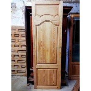 Woodwork Panel / Stripped Louis XV Door With Inverted Moldings In 250x80