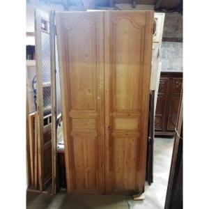 Pair Of Double-sided Louis XV Doors In 275x125 / Old Door / Communication Doors 