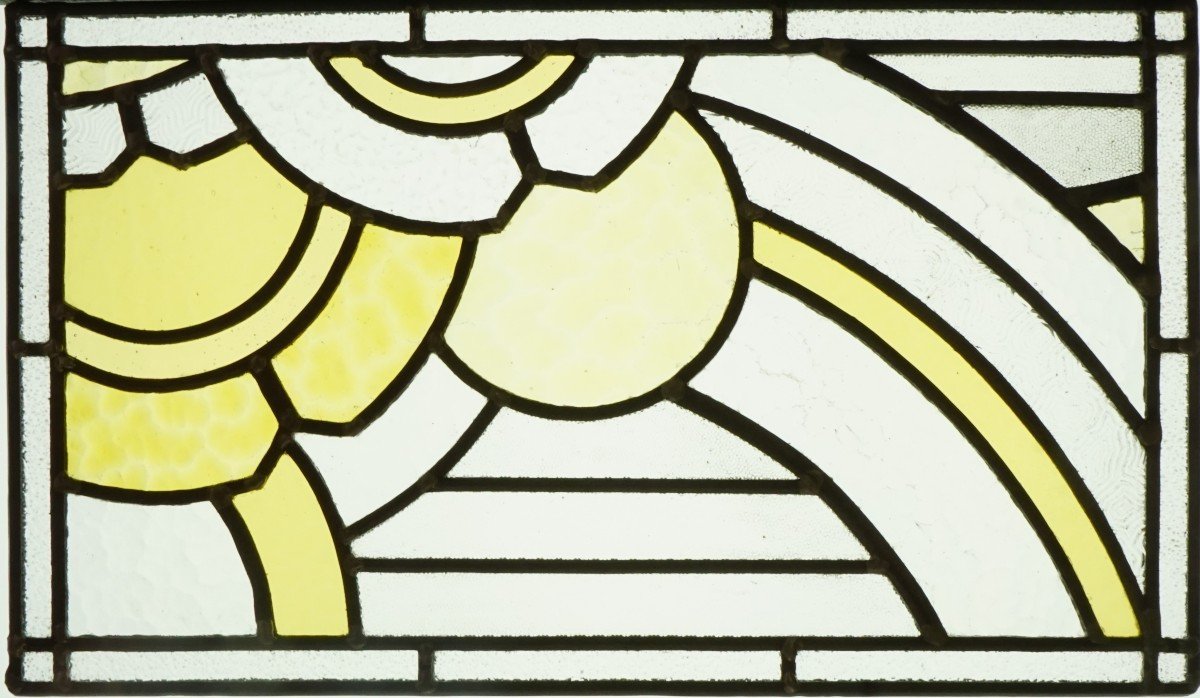 Stained Glass - Stained Glass - Art Deco Pattern-photo-3