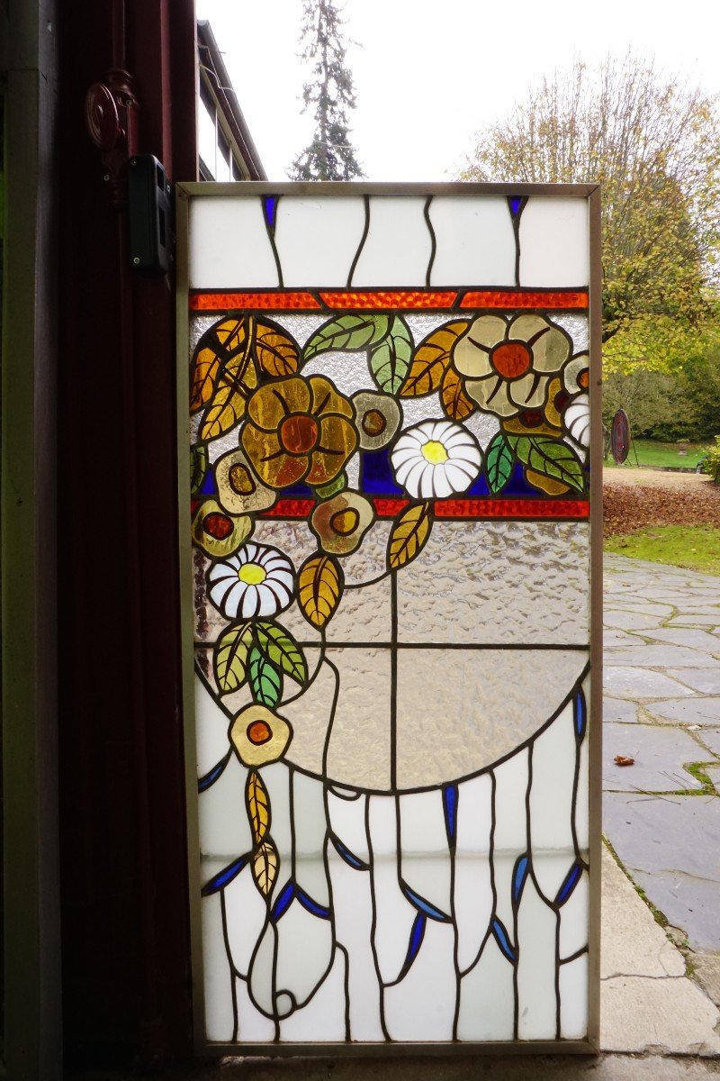 Stained Glass - Stained Glass Windows - Cascade Of Flowers-photo-3