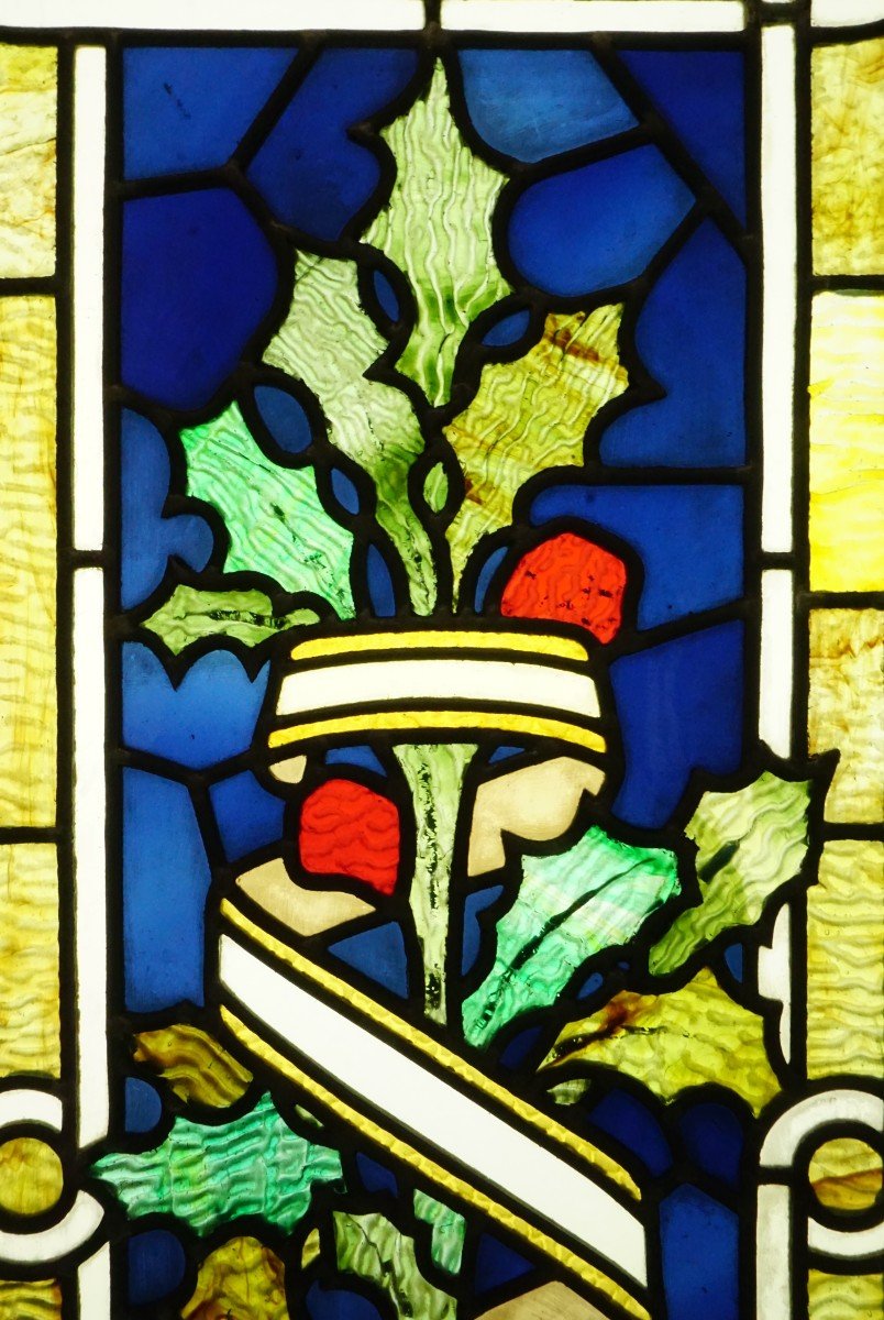 Stained Glass - Stained Glass - Holly Branch-photo-2