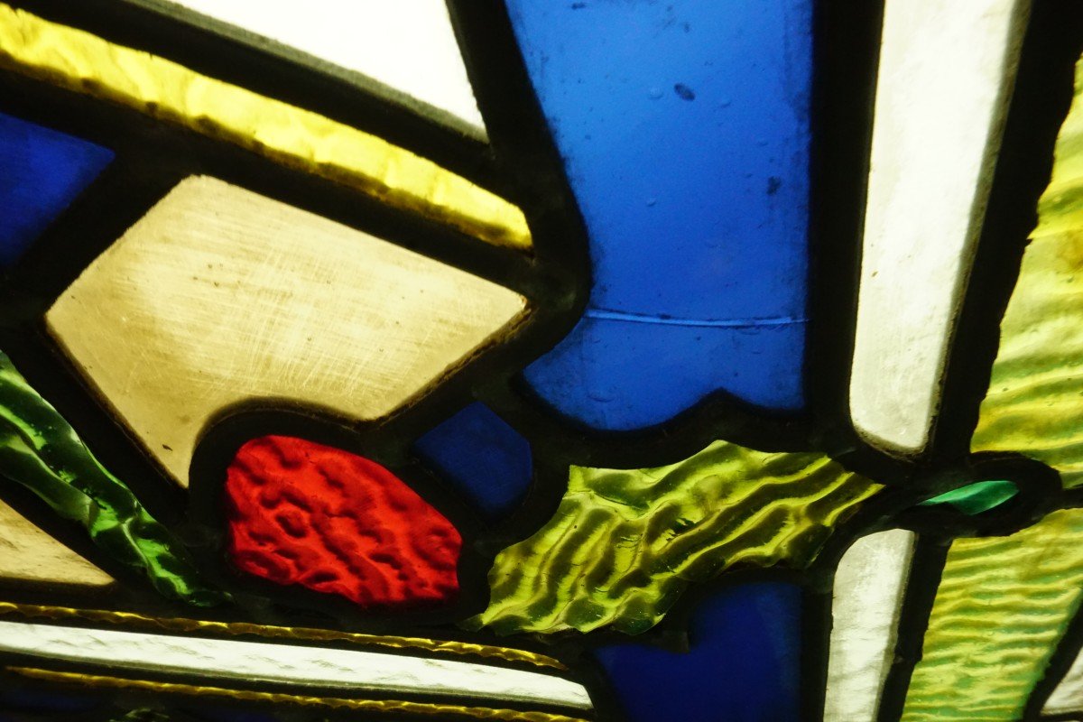 Stained Glass - Stained Glass - Holly Branch-photo-1