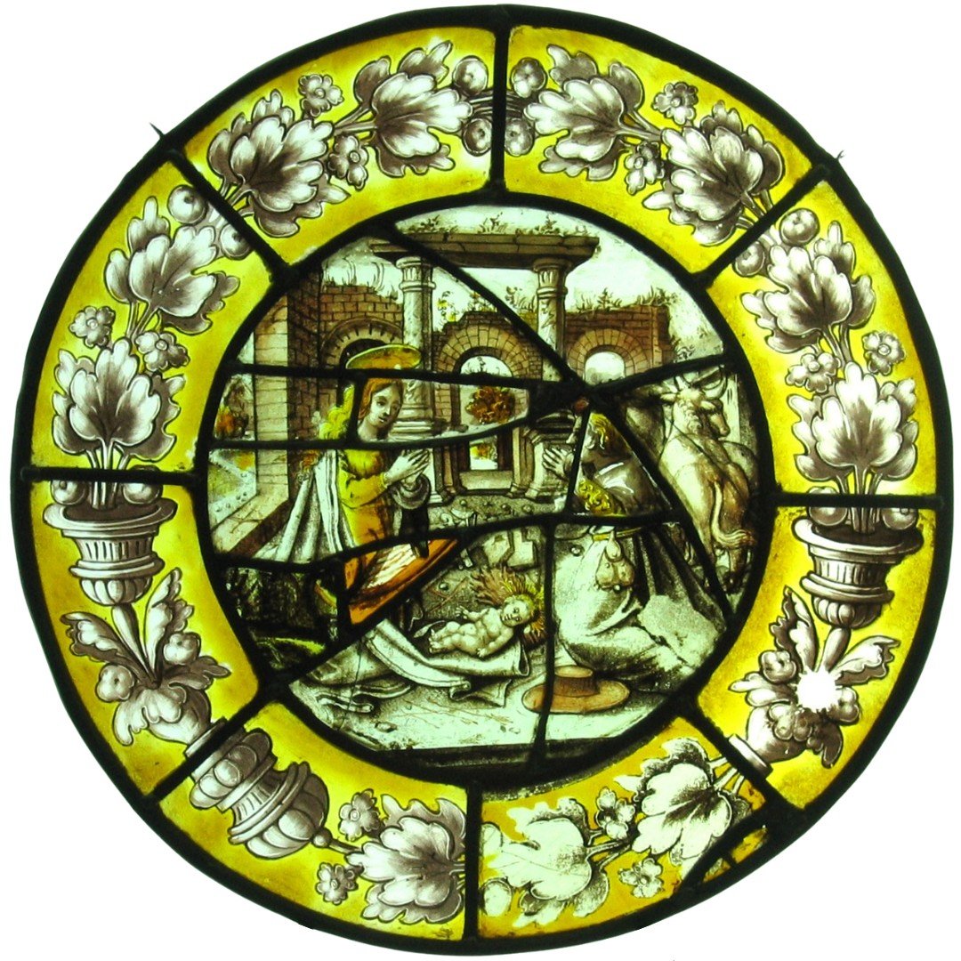 Stained Glass - Stained Glass Windows - Nativity