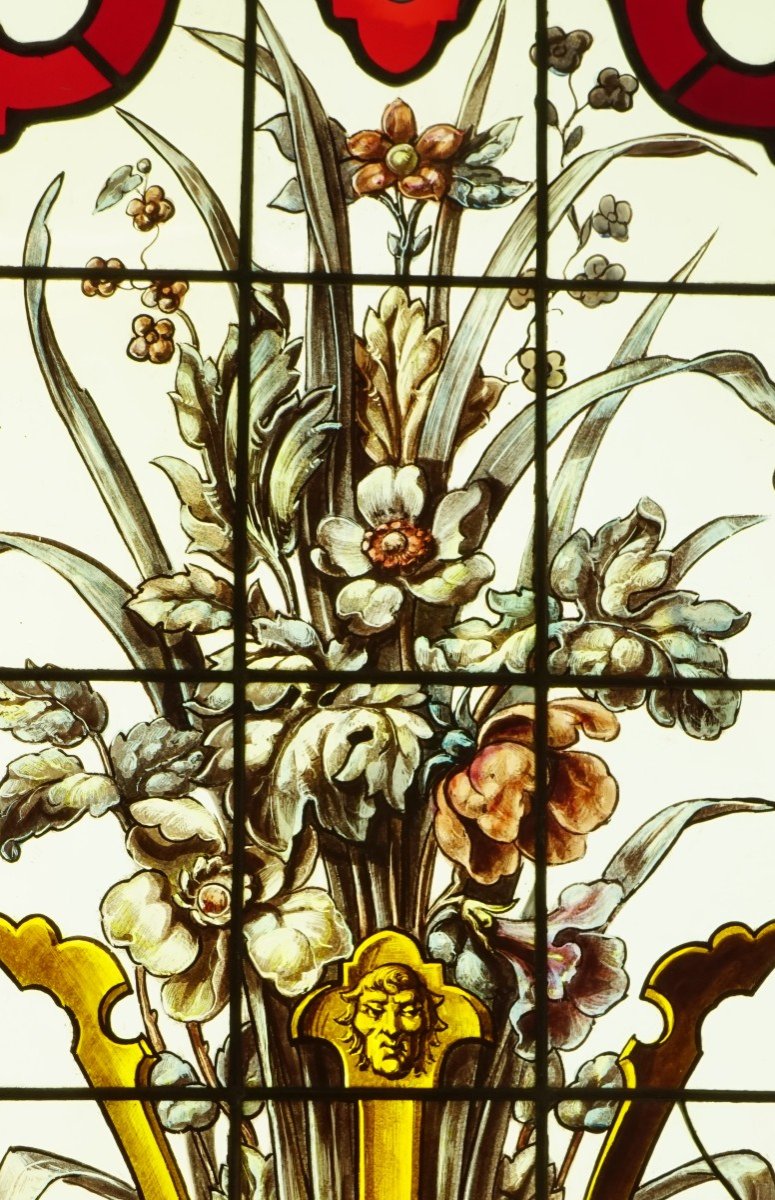 Stained Glass - Stained Glass Windows - Renaissance Bouquet-photo-1