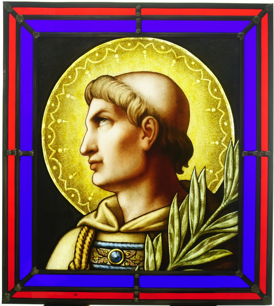 Stained Glass - Stained Glass Windows - Saint Martyr Wearing The Tonsure