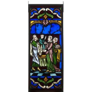 Stained Glass - Stained Glass - Presentation Of Jesus At The Temple