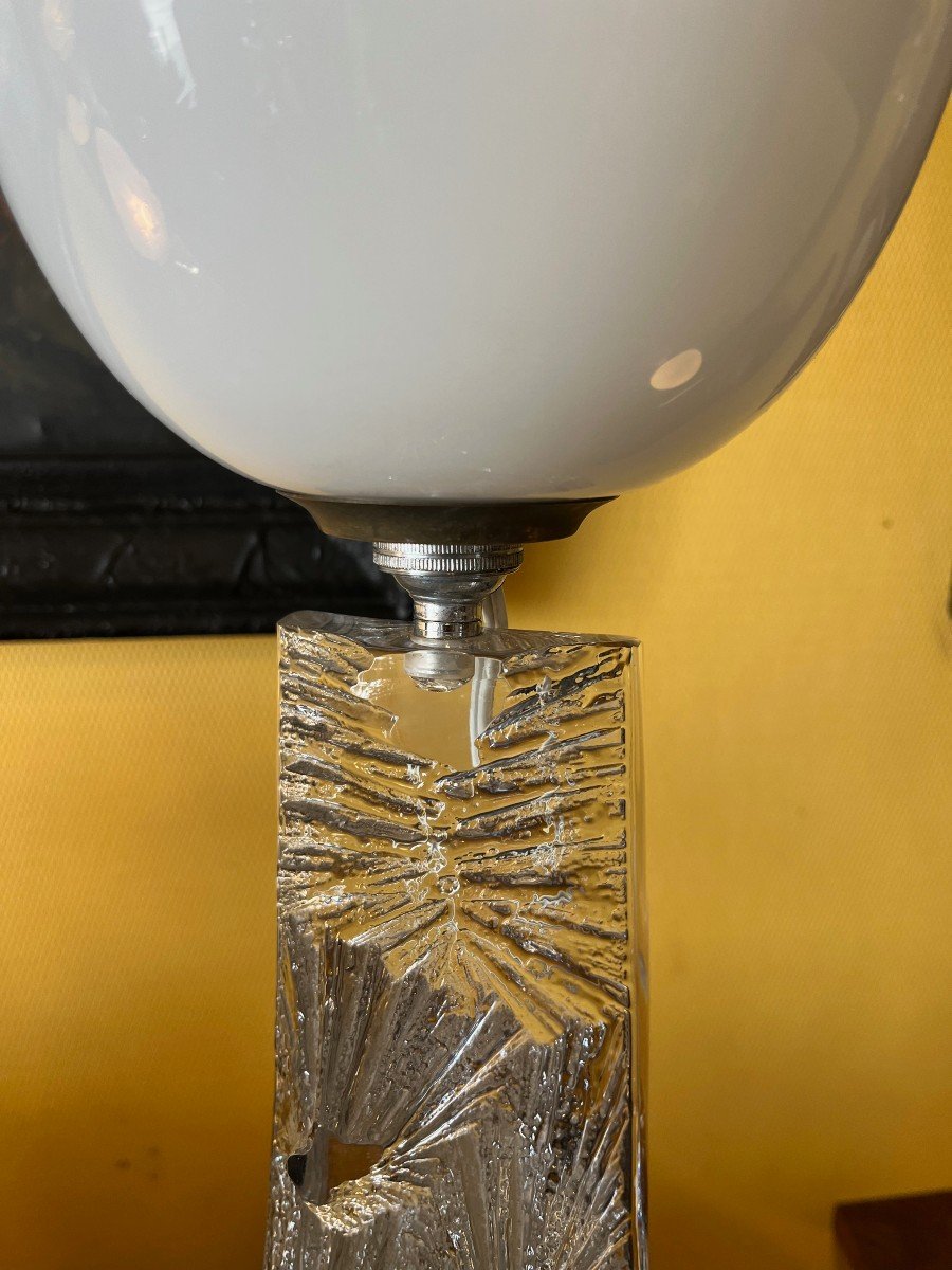 Lampe Cristal Daum Vintage-photo-2
