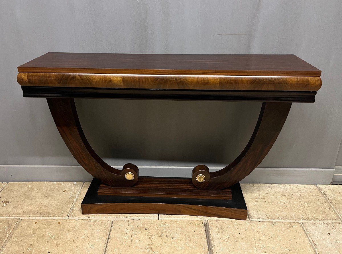 Art Deco Console In Rosewood -photo-3