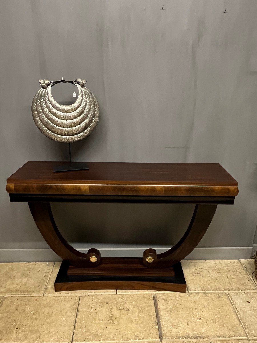 Art Deco Console In Rosewood -photo-2