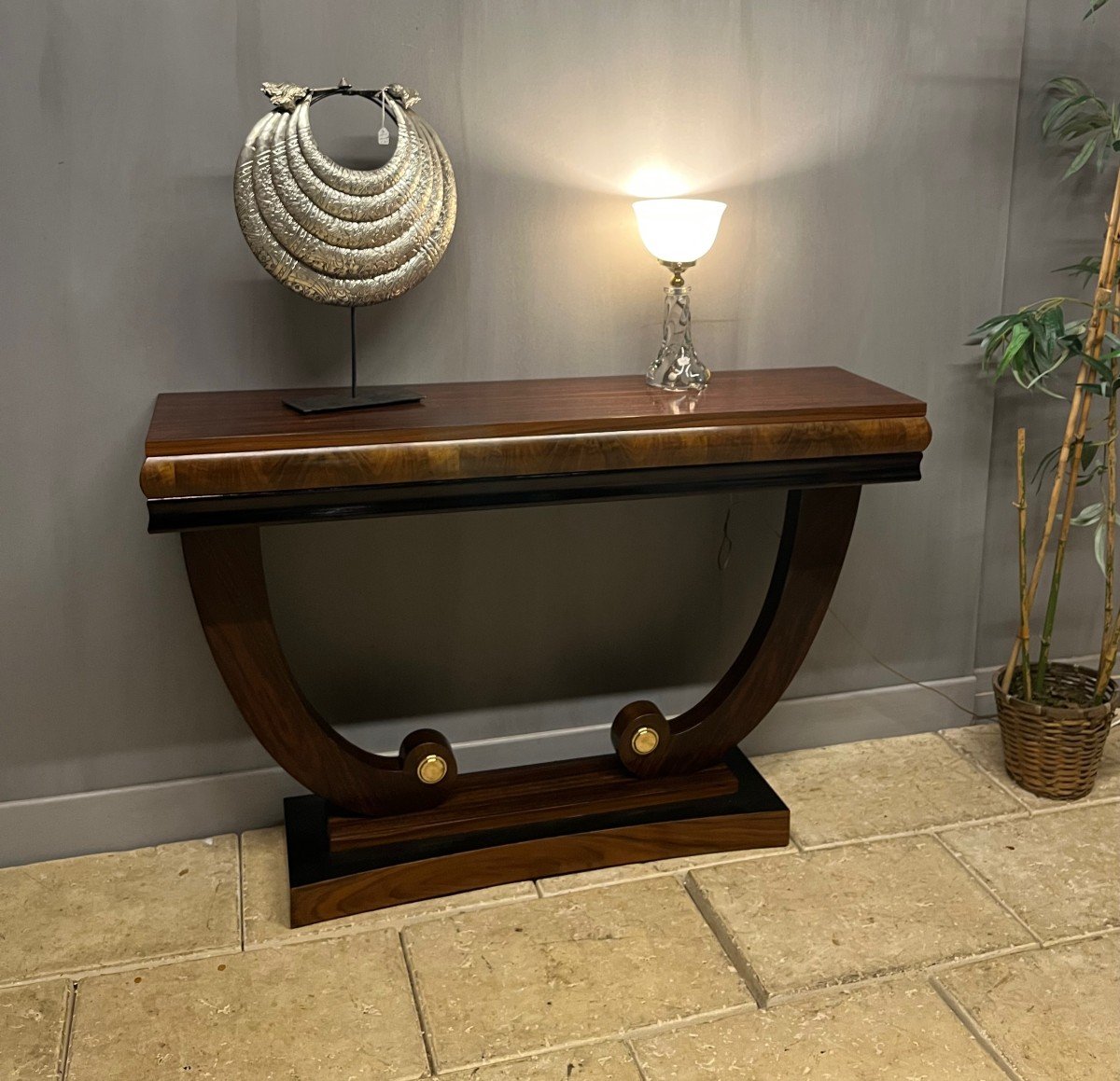 Art Deco Console In Rosewood 