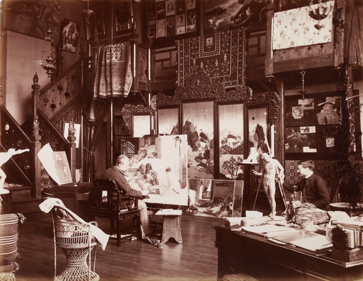 Edmond Bénard (1838-1907)  Atelier De Jean-jules-antoine Lecomte Du Nouy (1842-1923)