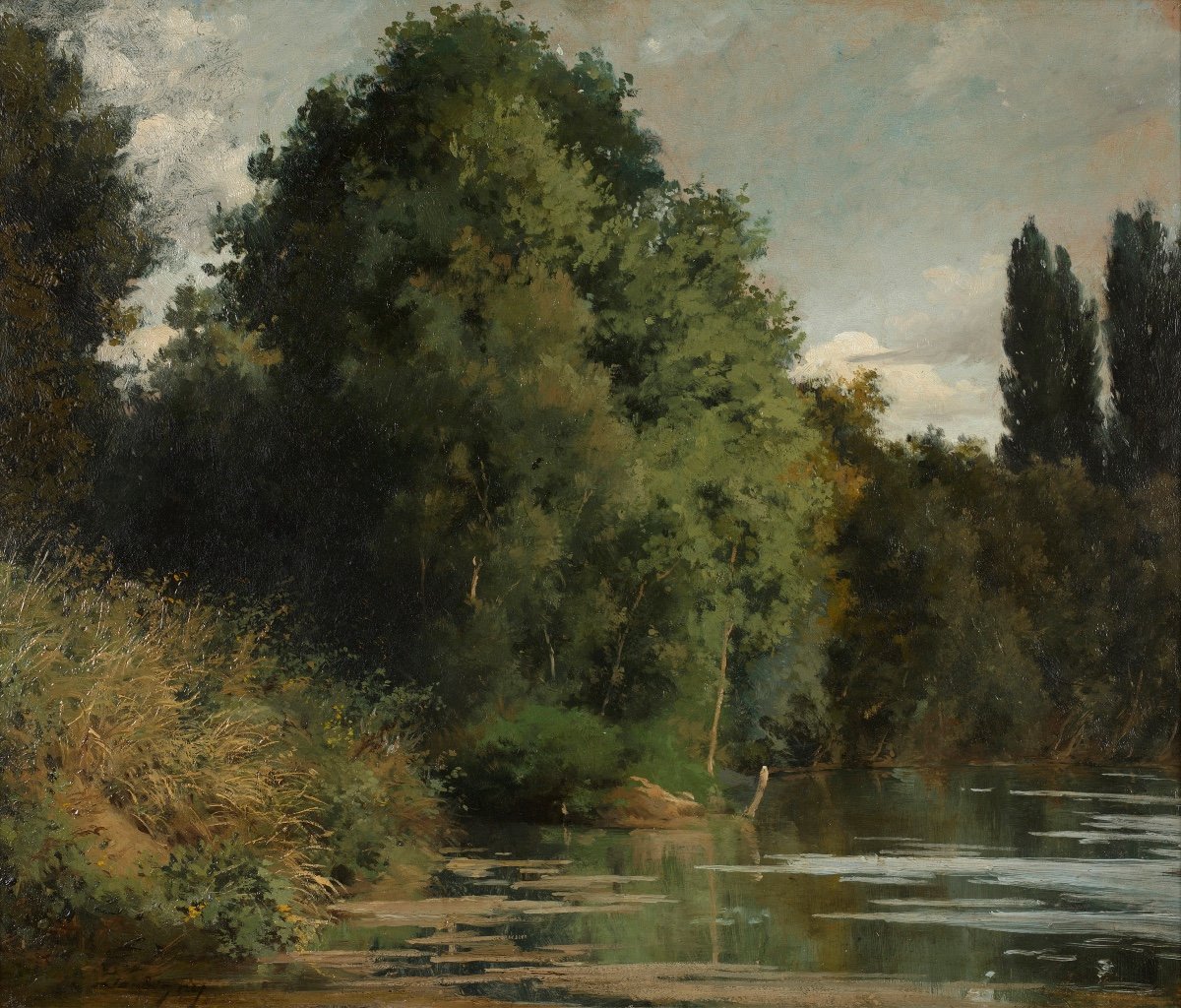 Charles-françois Daubigny (1817-1878), Au Fil De l'Oise