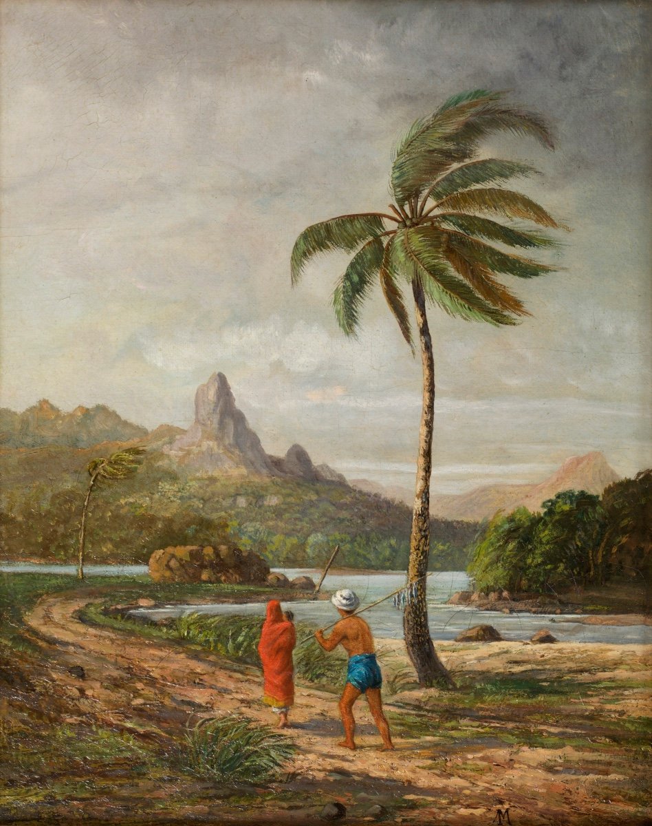 Eduardo De Martino (1838-1912), Brazilian Fishermen