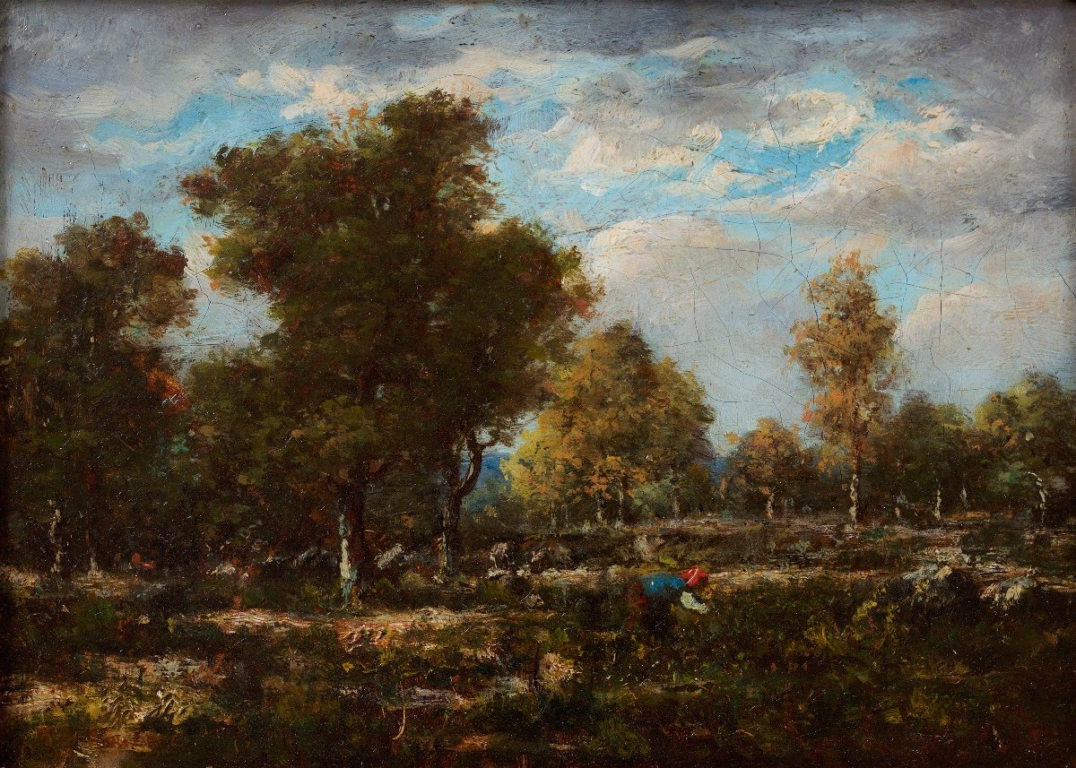 Théodore Rousseau (1812-1867) Forest Of Fontainebleau