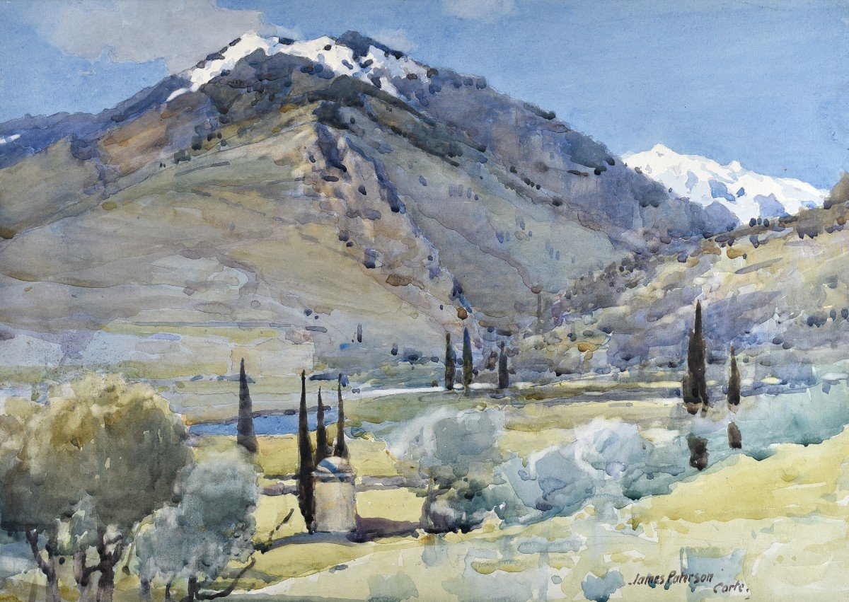 James Paterson (1854-1932), Vallée De La Restonica, Corte, Corsica