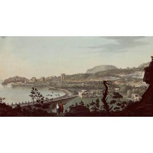 Sir William Hamilton (1730-1803), View Of Pozzuoli, Taken From The Crater Of Solfatara